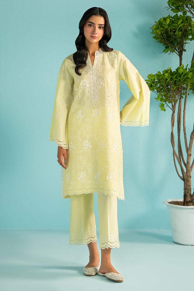 Cross Stitch | Exclusive Pret | Butter Drop-2PC (Shirt & Trouser)-1