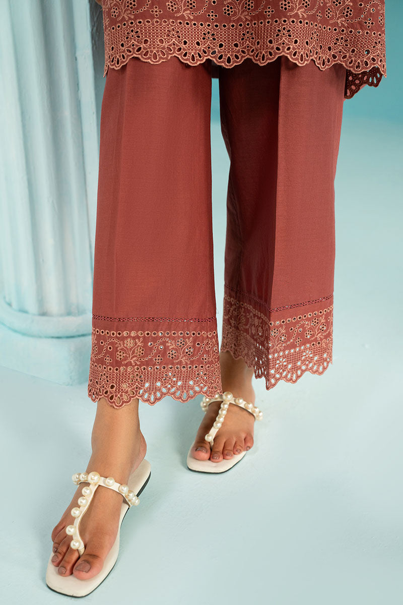 Cross Stitch | Exclusive Pret | Tangerine Flora-2PC (Shirt & Trouser), image 4