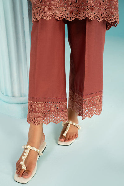 Cross Stitch | Exclusive Pret | Tangerine Flora-2PC (Shirt & Trouser)