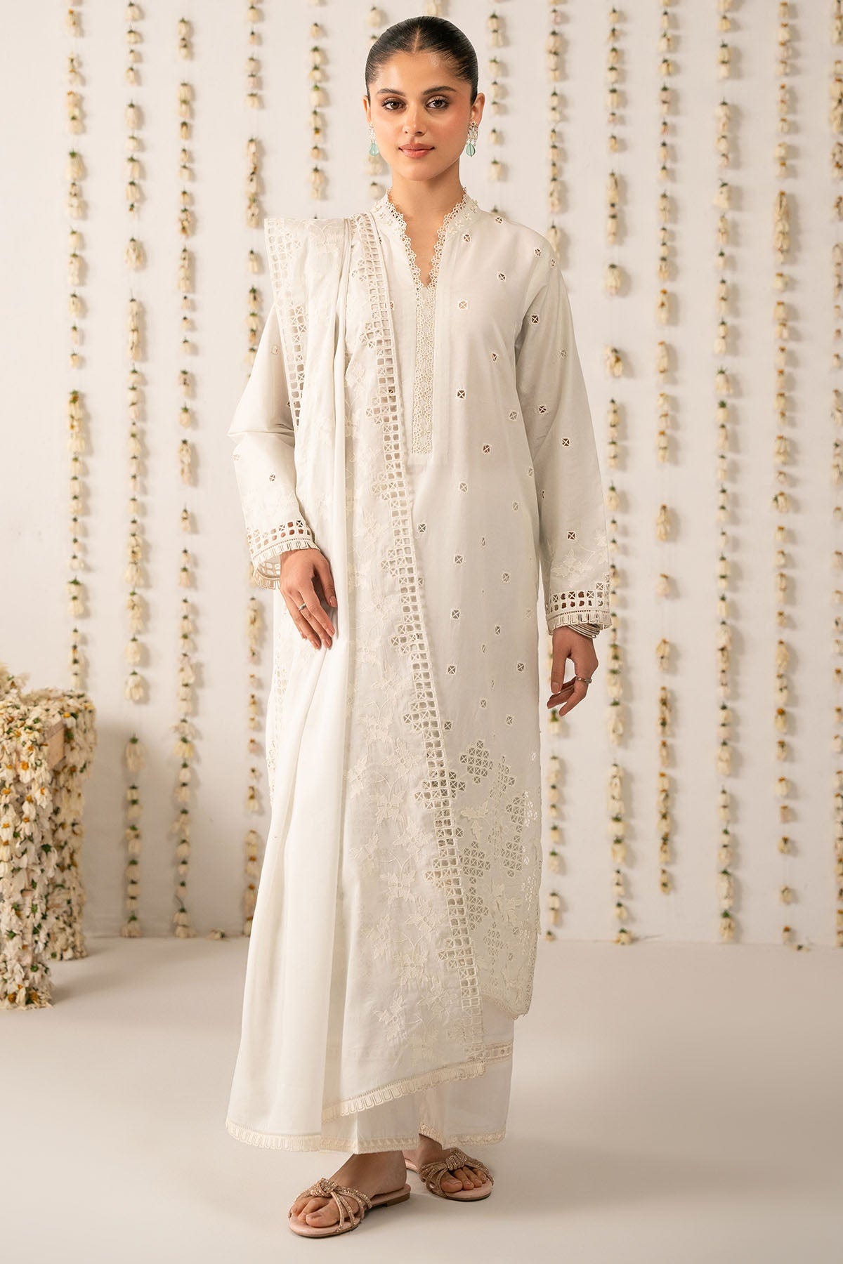 Cross Stitch | Exclusive Pret | Intricate Charm-2PC (Shirt & Dupatta)