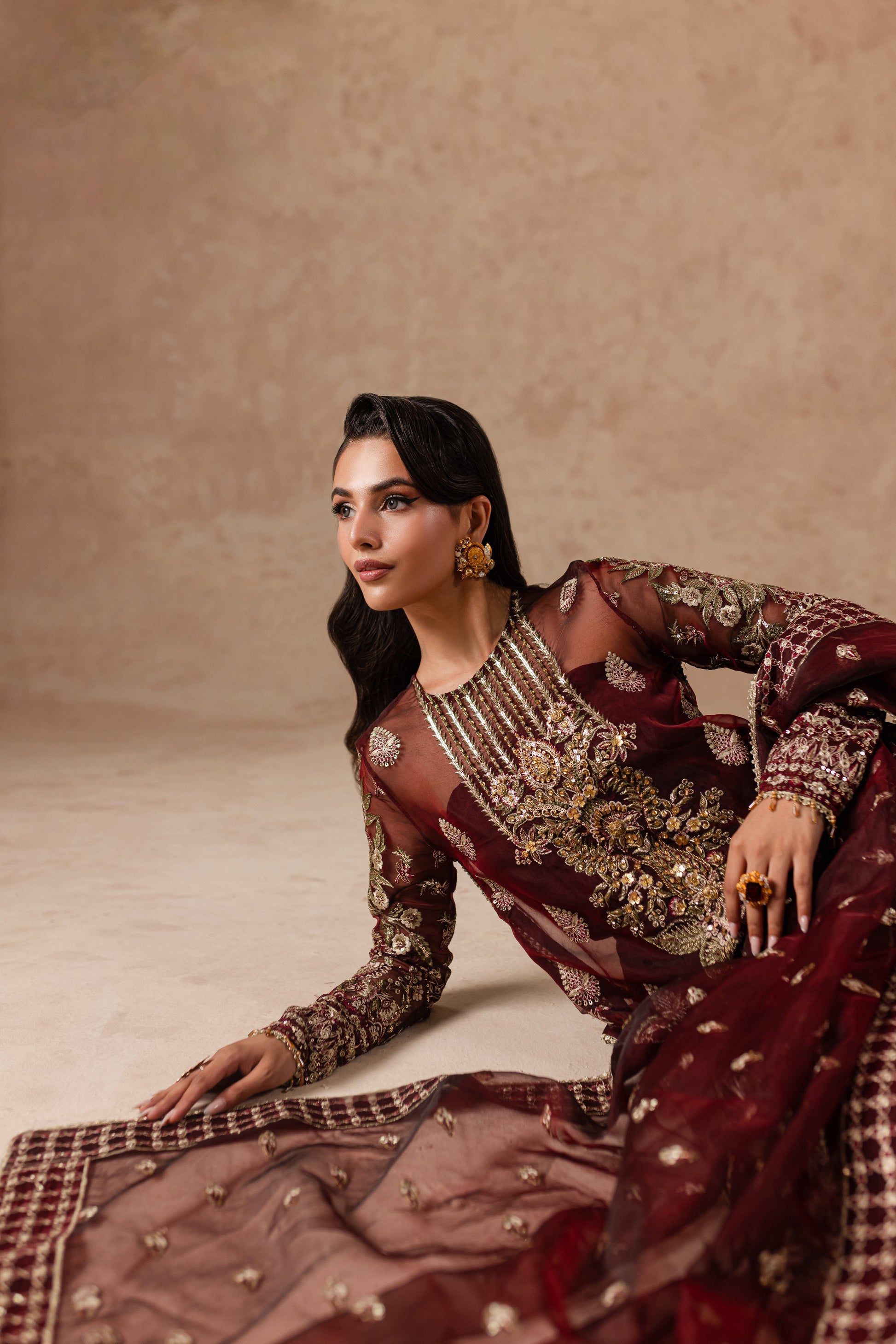 Imran Ramzan | Chèrie | Ruby Dream -  Imran Ramzan Clothing -  House of Maryam