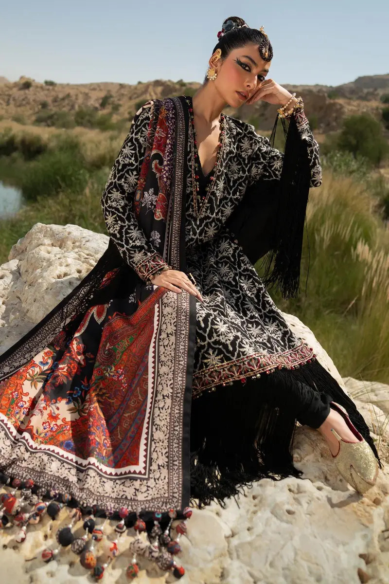 Sana Safinaz | Winter Luxury 23 | S231-002A-CP -  Sana Safinaz Luxury - Original Designer Dress - House of Maryam