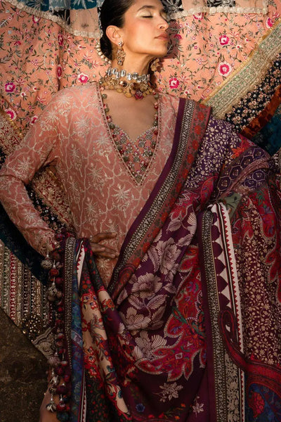 Sana Safinaz | Winter Luxury 23 | S231-002B-CP -  Sana Safinaz Luxury - Original Designer Dress - House of Maryam