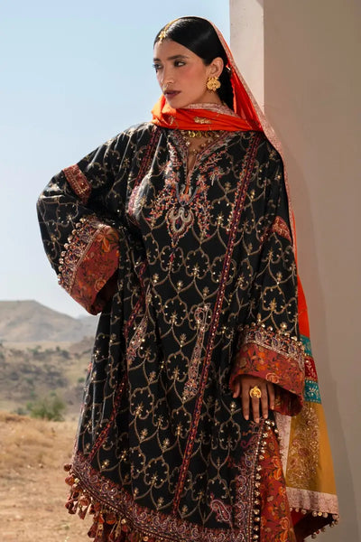 Sana Safinaz | Winter Luxury 23 | S231-004A-CP -  Sana Safinaz Luxury - Original Designer Dress - House of Maryam