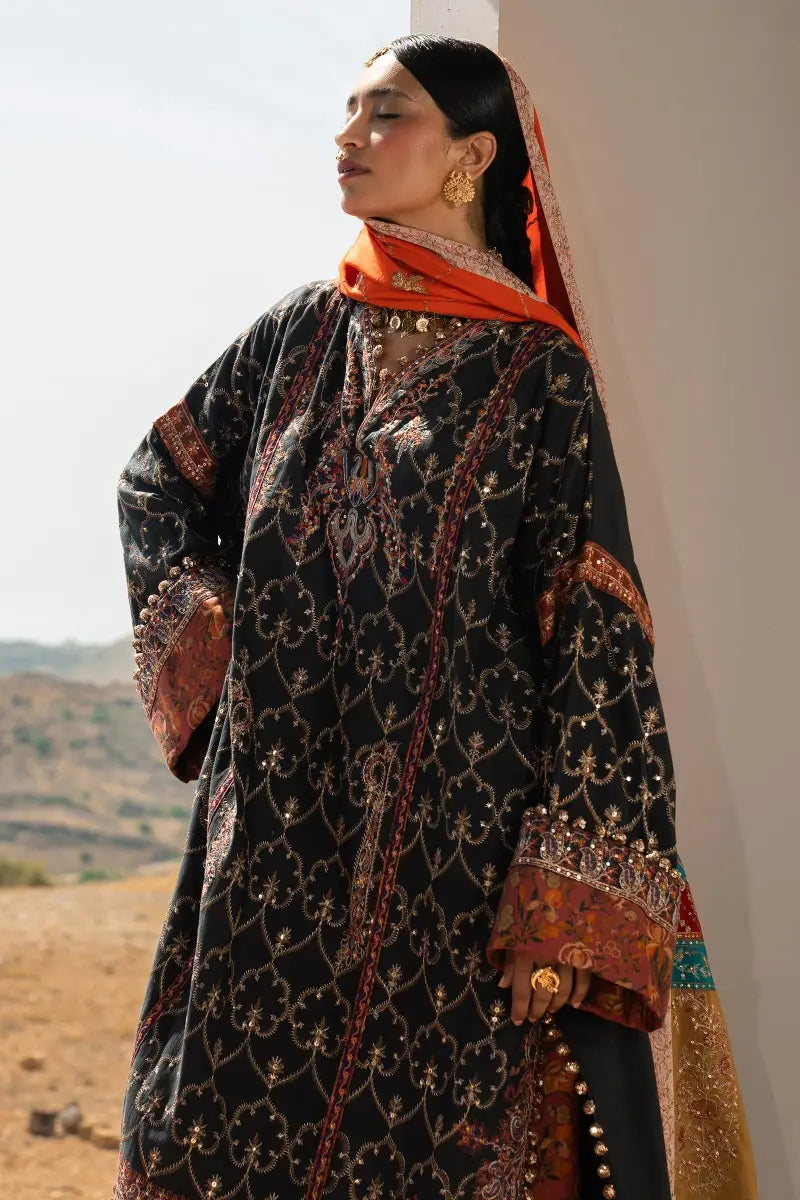 Sana Safinaz | Winter Luxury 23 | S231-004A-CP -  Sana Safinaz Luxury -  House of Maryam