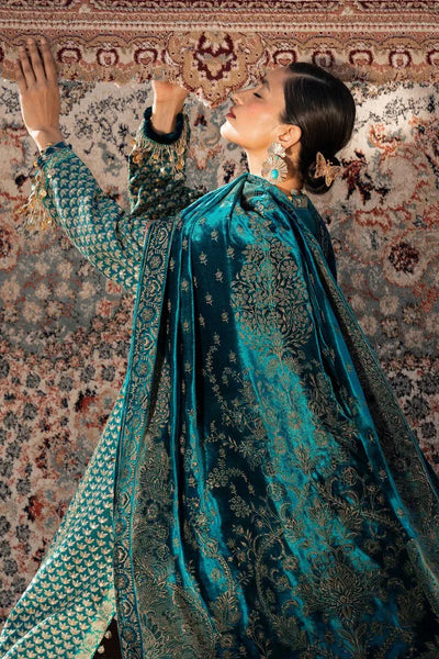 Sana Safinaz | Winter Luxury 23 | S231-007A-DE -  Sana Safinaz Luxury - Original Designer Dress - House of Maryam