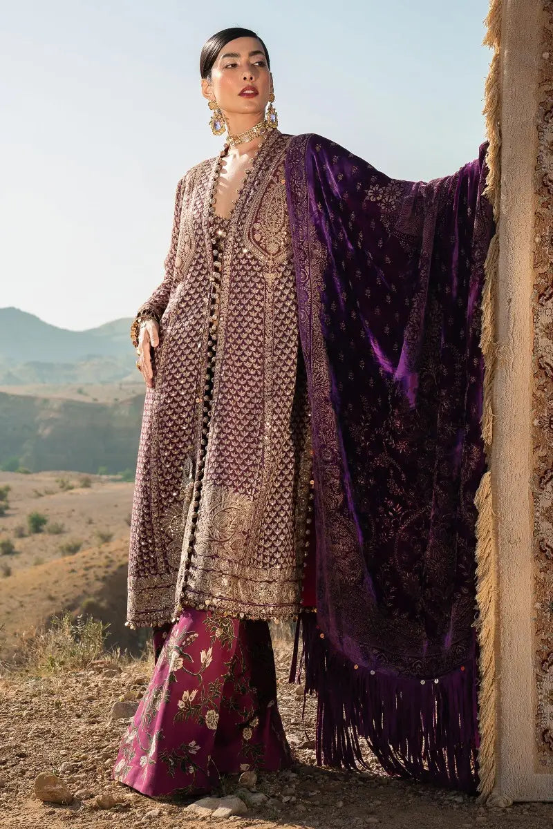 Sana Safinaz | Winter Luxury 23 | S231-007B-DE -  Sana Safinaz Luxury -  House of Maryam