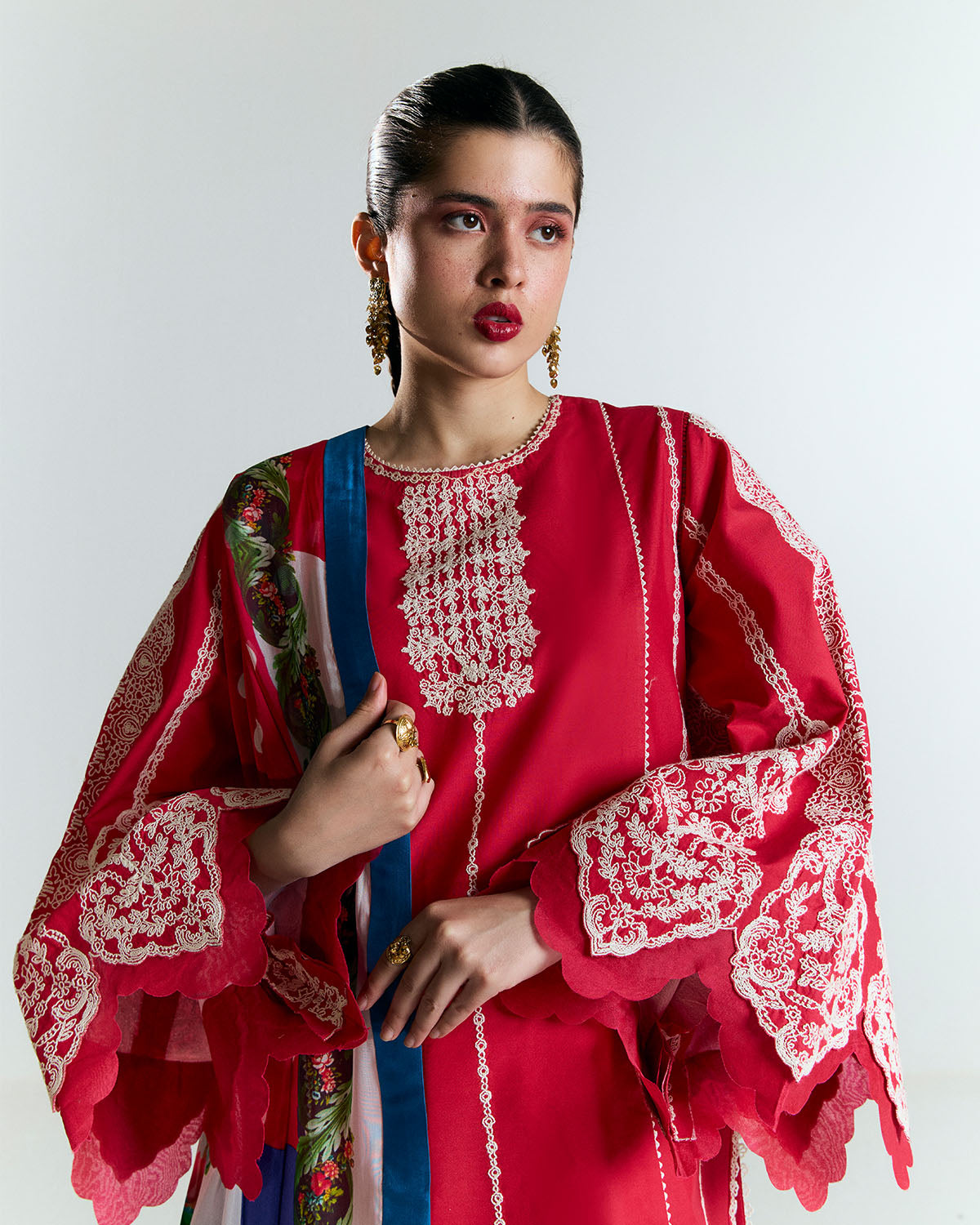 Jugnu | SS 25 |  Ahiti -  JU Ladies Clothes - Original Designer Dress - House of Maryam