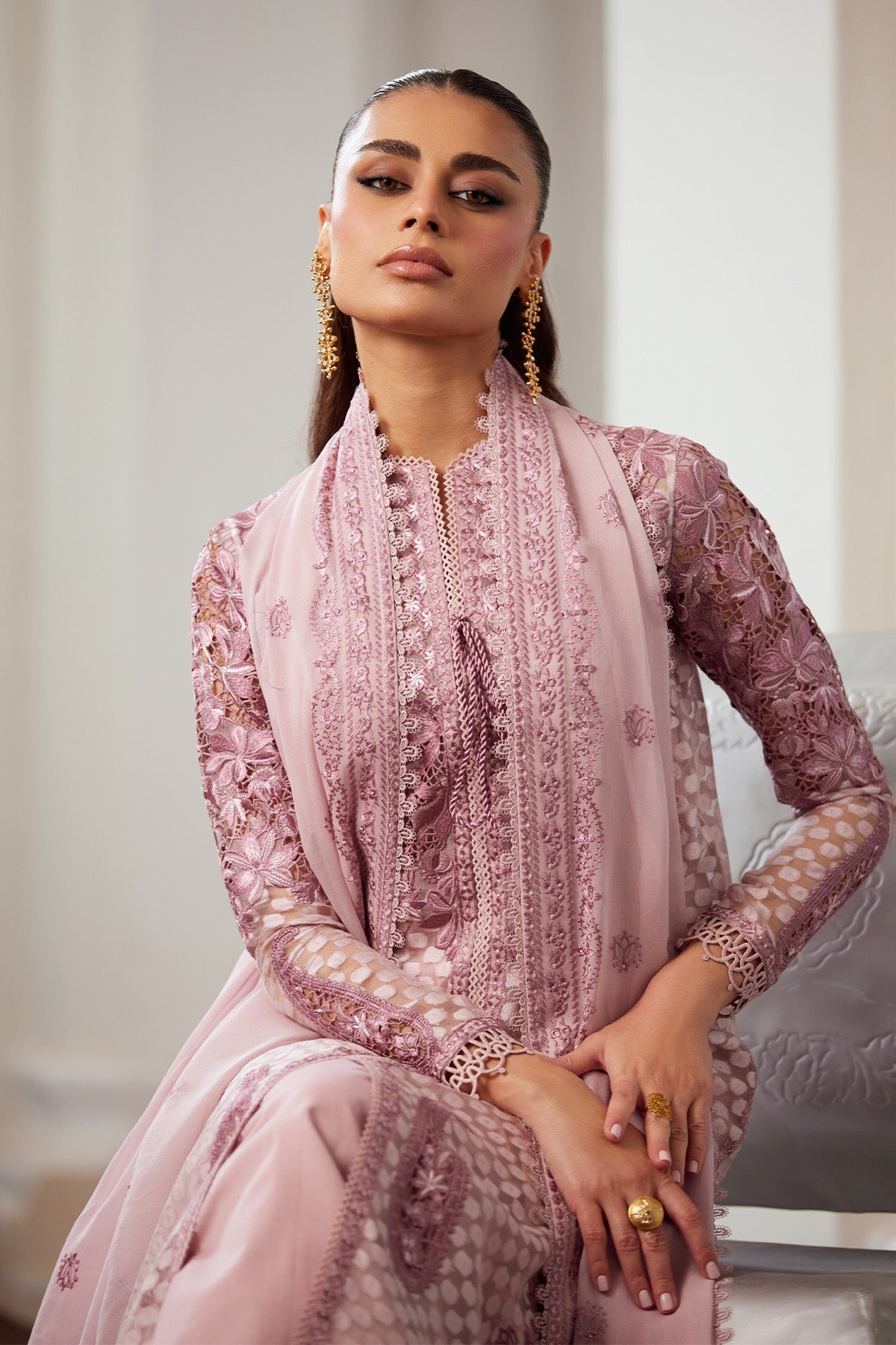 Saad Bin Shahzad | Depalpur Lawn '26 | Ferisha-Brand:Saad Bin Shahzad-Type: - House of Maryam- Buy in UK, USA