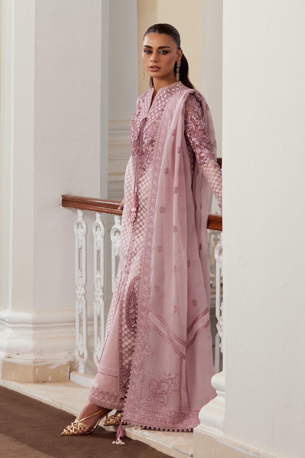 Saad Bin Shahzad | Depalpur Lawn '26 | Ferisha-Brand:Saad Bin Shahzad-Type: - House of Maryam- Buy in UK, USA