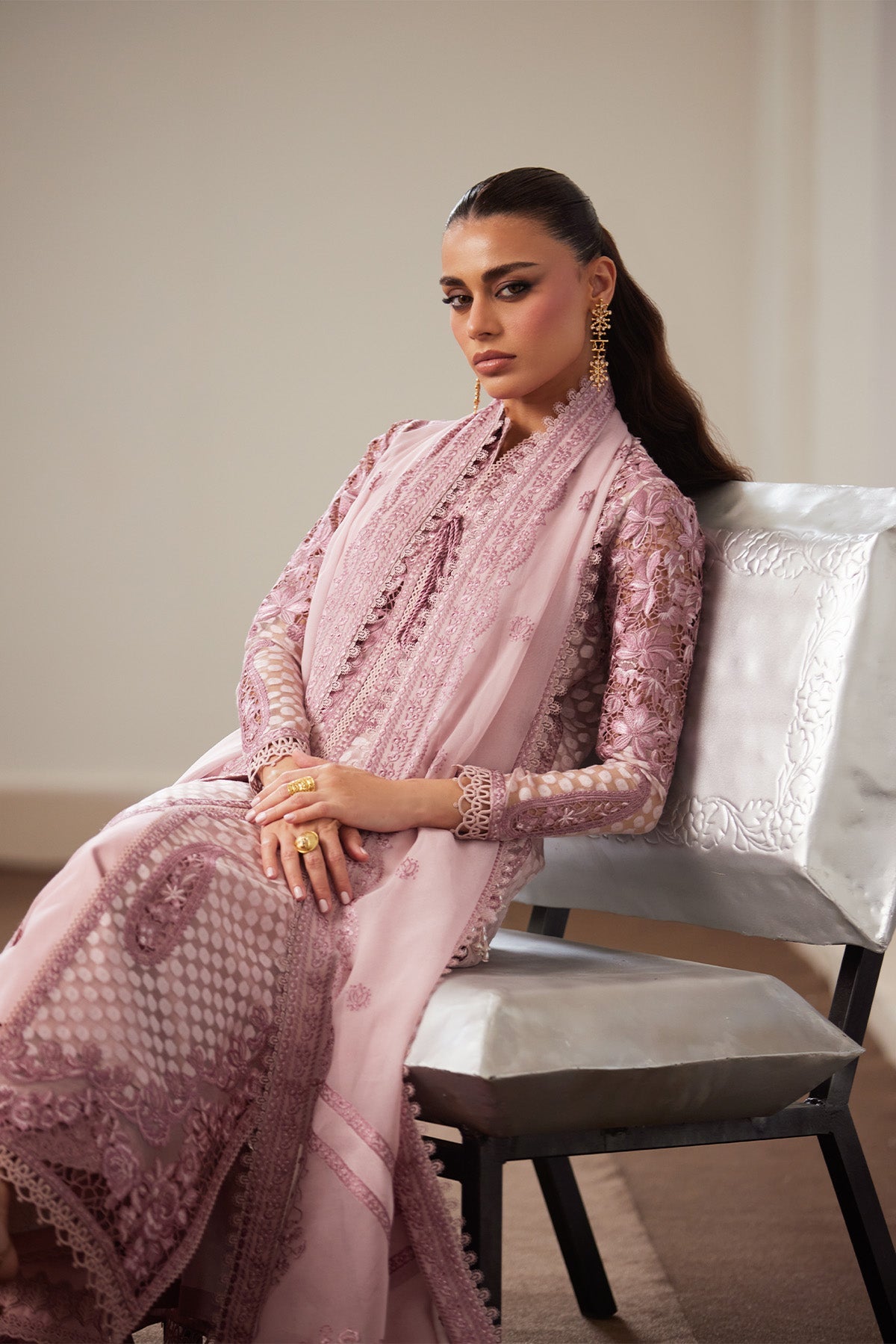 Saad Bin Shahzad | Depalpur Lawn '26 | Ferisha-Brand:Saad Bin Shahzad-Type: - House of Maryam- Buy in UK, USA