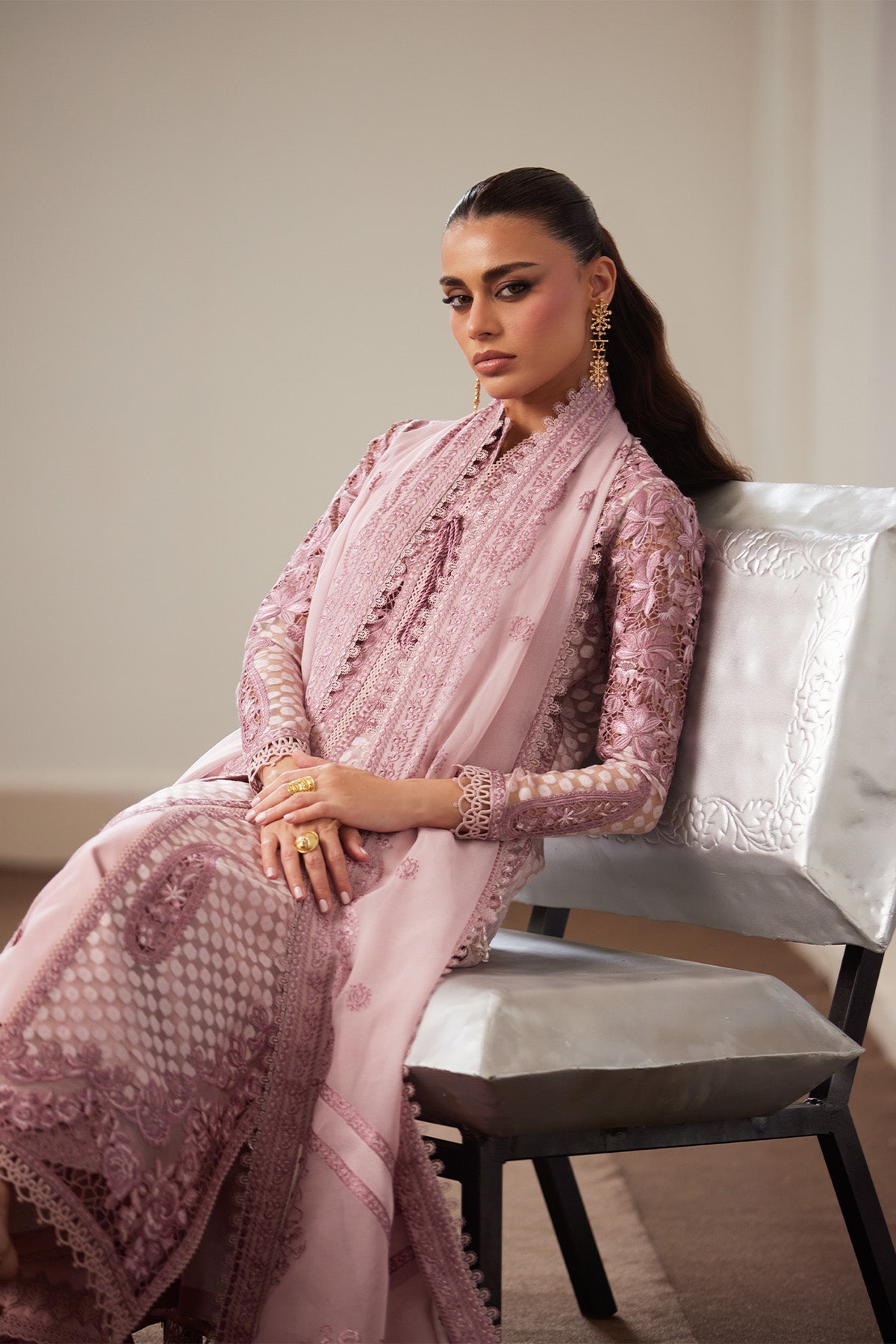 Saad Bin Shahzad | Depalpur Lawn '26 | Ferisha-Brand:Saad Bin Shahzad-Type: - House of Maryam- Buy in UK, USA