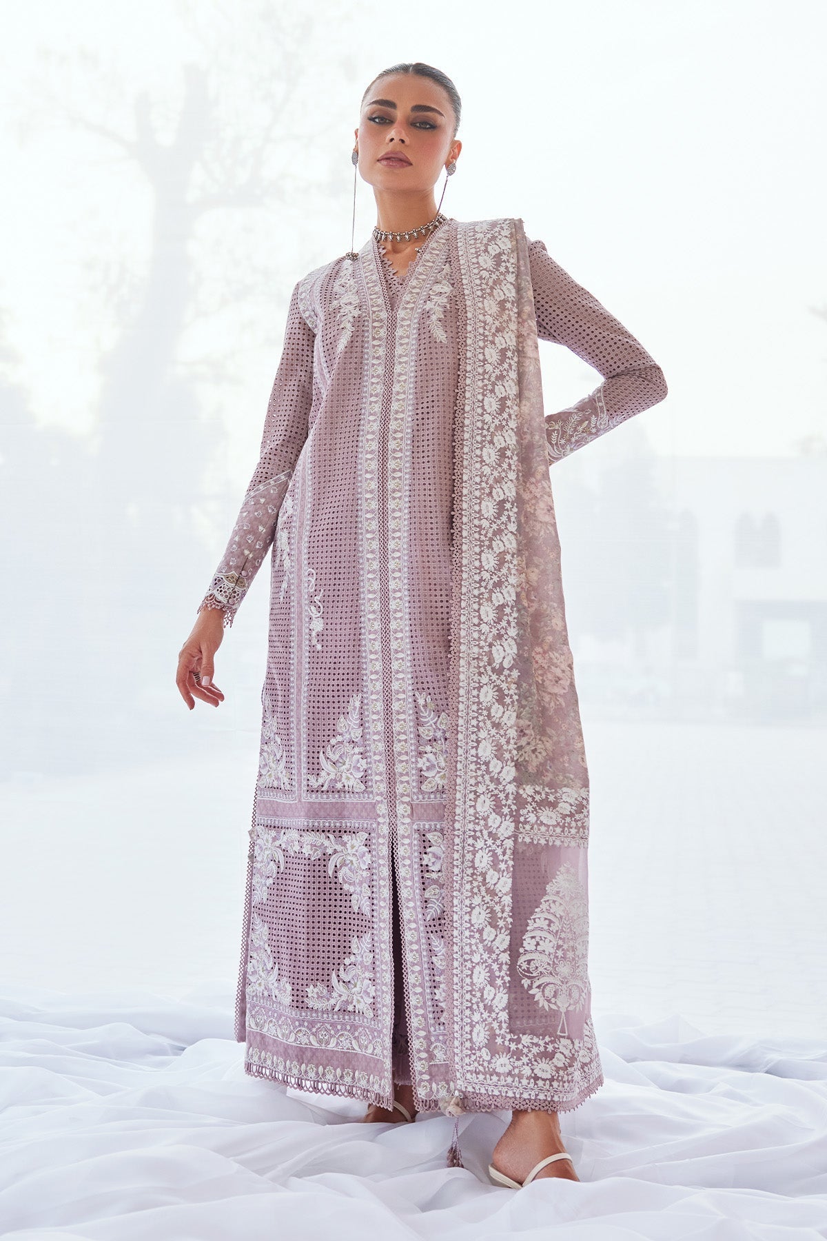 Saad Bin Shahzad | Depalpur Lawn '26 | Minha-Brand:Saad Bin Shahzad-Type: - House of Maryam- Buy in UK, USA