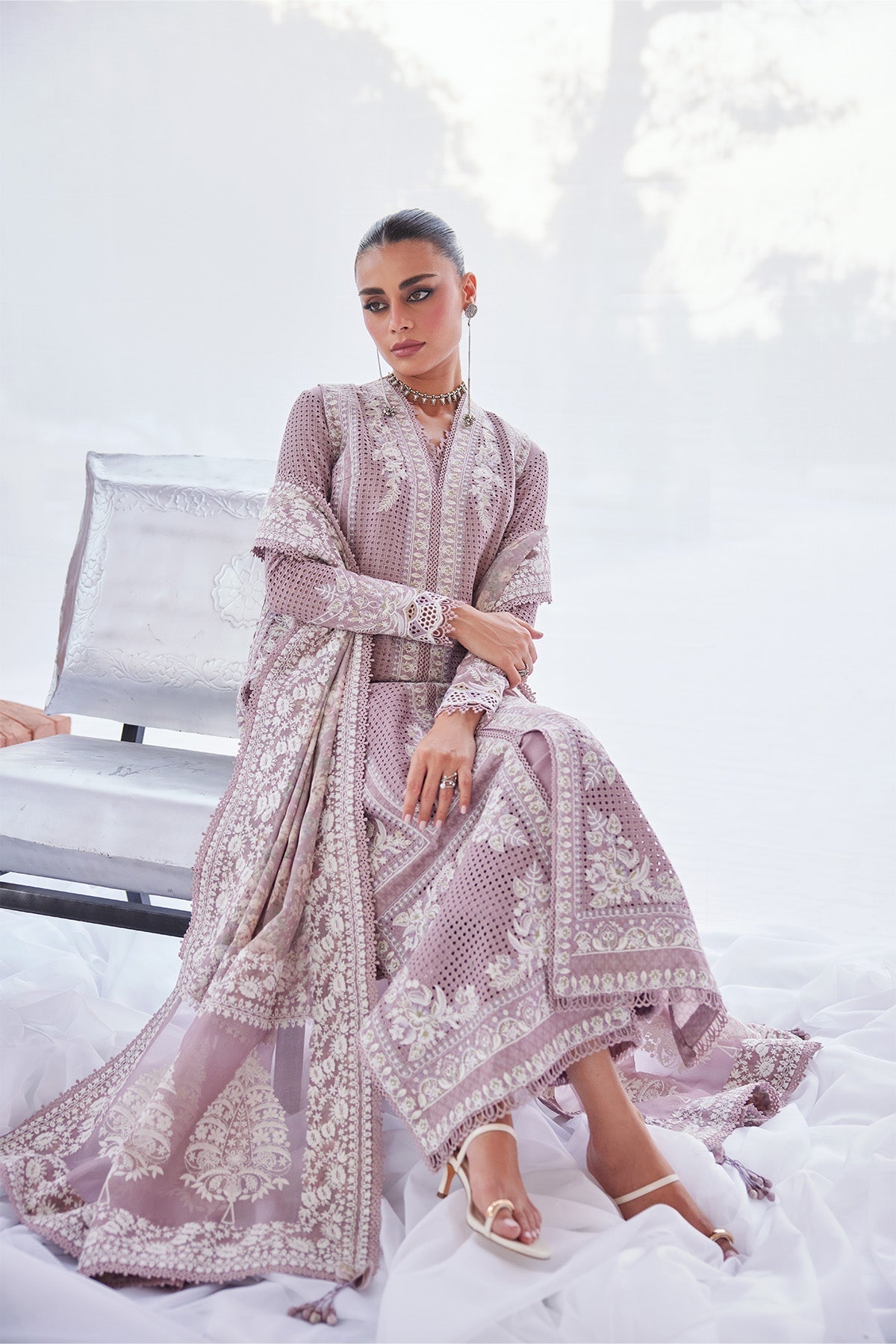 Saad Bin Shahzad | Depalpur Lawn '26 | Minha-Brand:Saad Bin Shahzad-Type: - House of Maryam- Buy in UK, USA