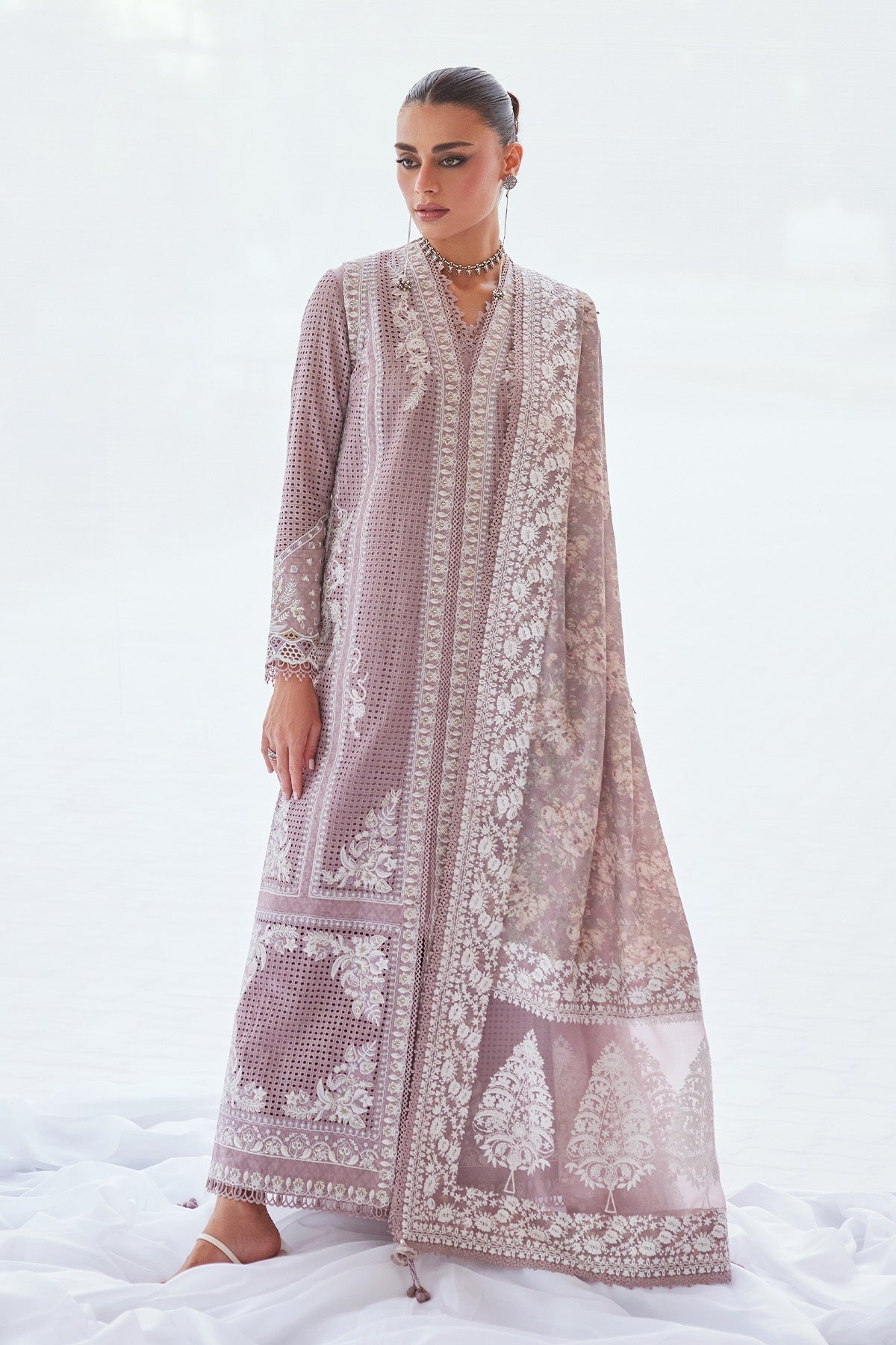 Saad Bin Shahzad | Depalpur Lawn '26 | Minha-Brand:Saad Bin Shahzad-Type: - House of Maryam- Buy in UK, USA