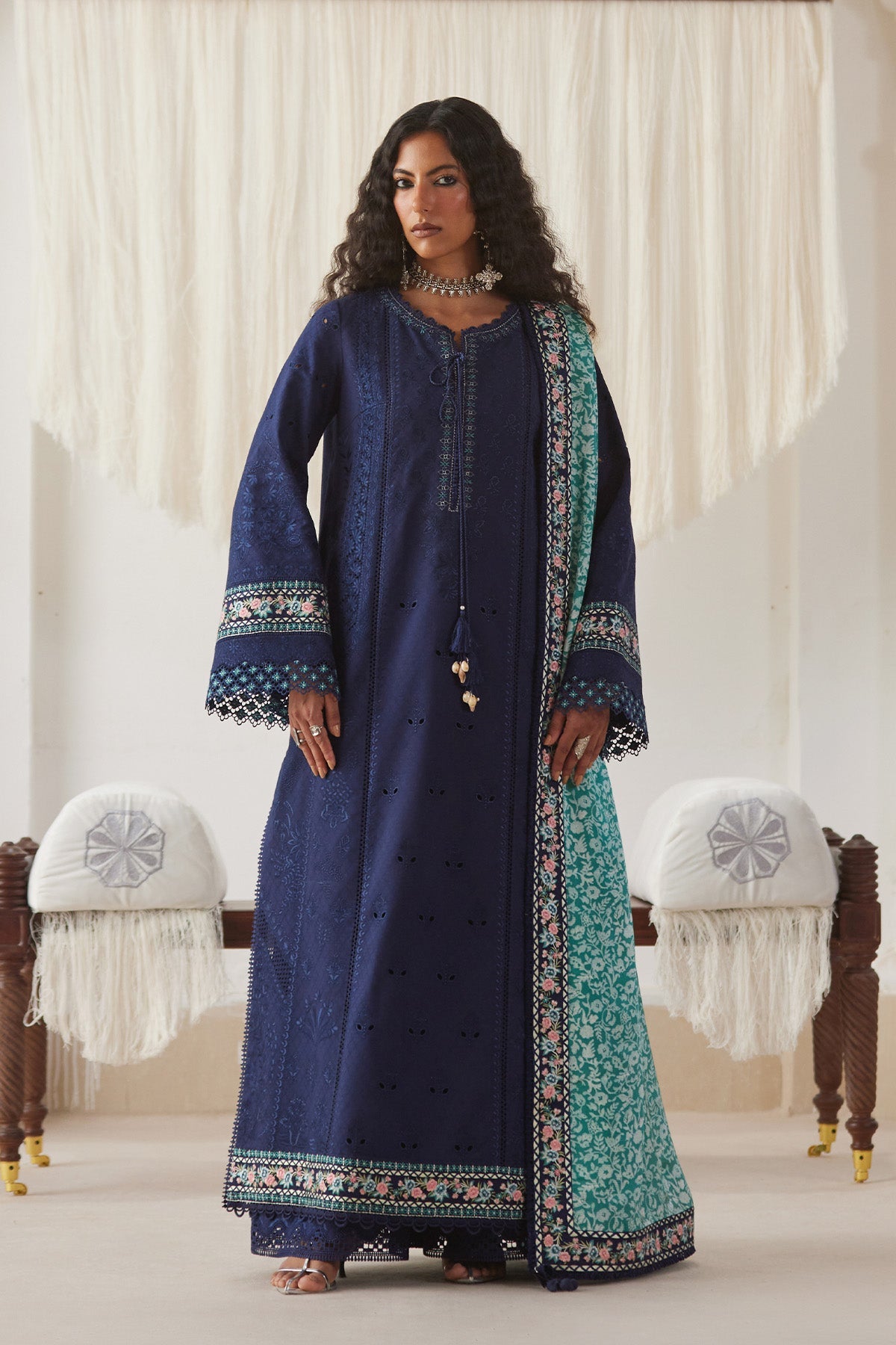 Saad Bin Shahzad | Depalpur Lawn '26 | Rua-Brand:Saad Bin Shahzad-Type: - House of Maryam- Buy in UK, USA