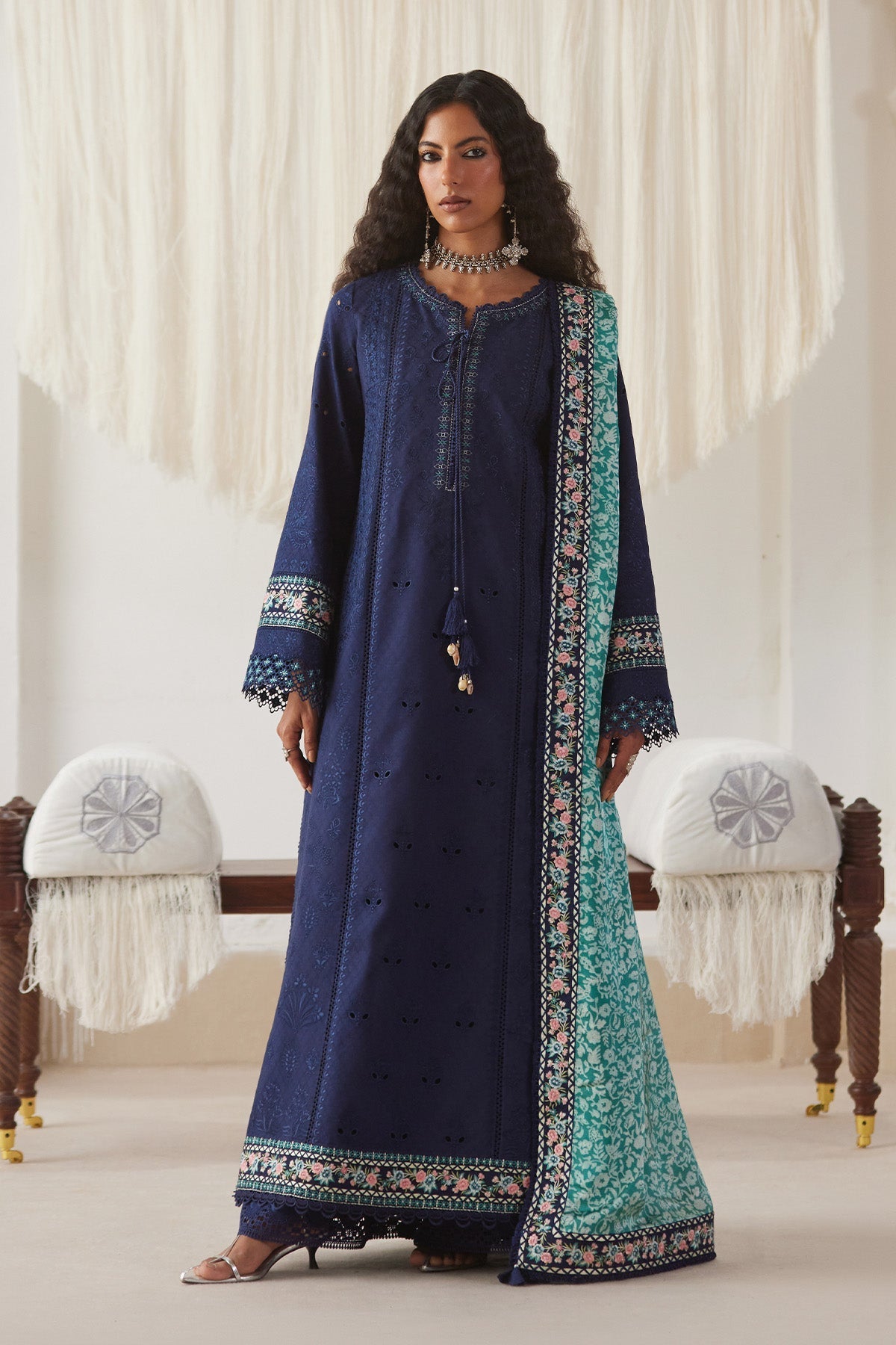 Saad Bin Shahzad | Depalpur Lawn '26 | Rua-Brand:Saad Bin Shahzad-Type: - House of Maryam- Buy in UK, USA