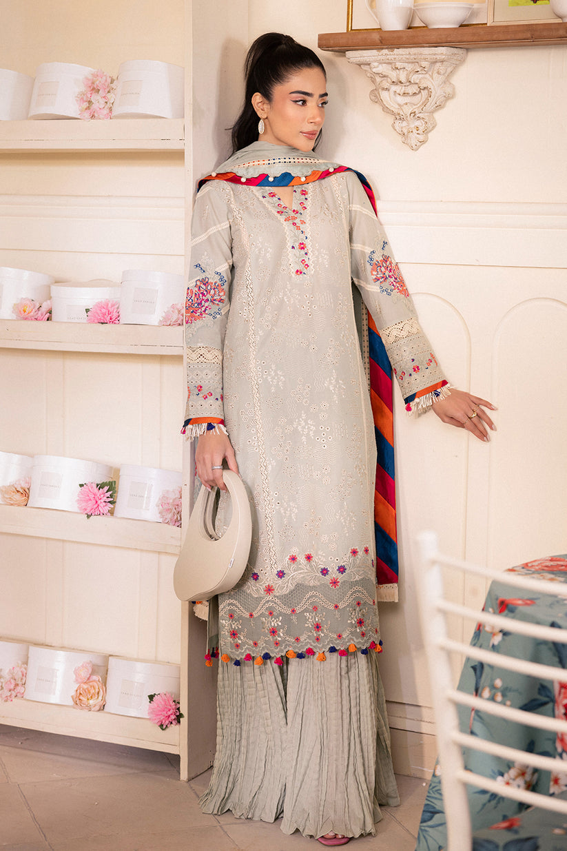 Saad Shaikh | LaAmour Luxury Lawn | Elara -  Saad Shaikh Luxury - Original Designer Dress - House of Maryam