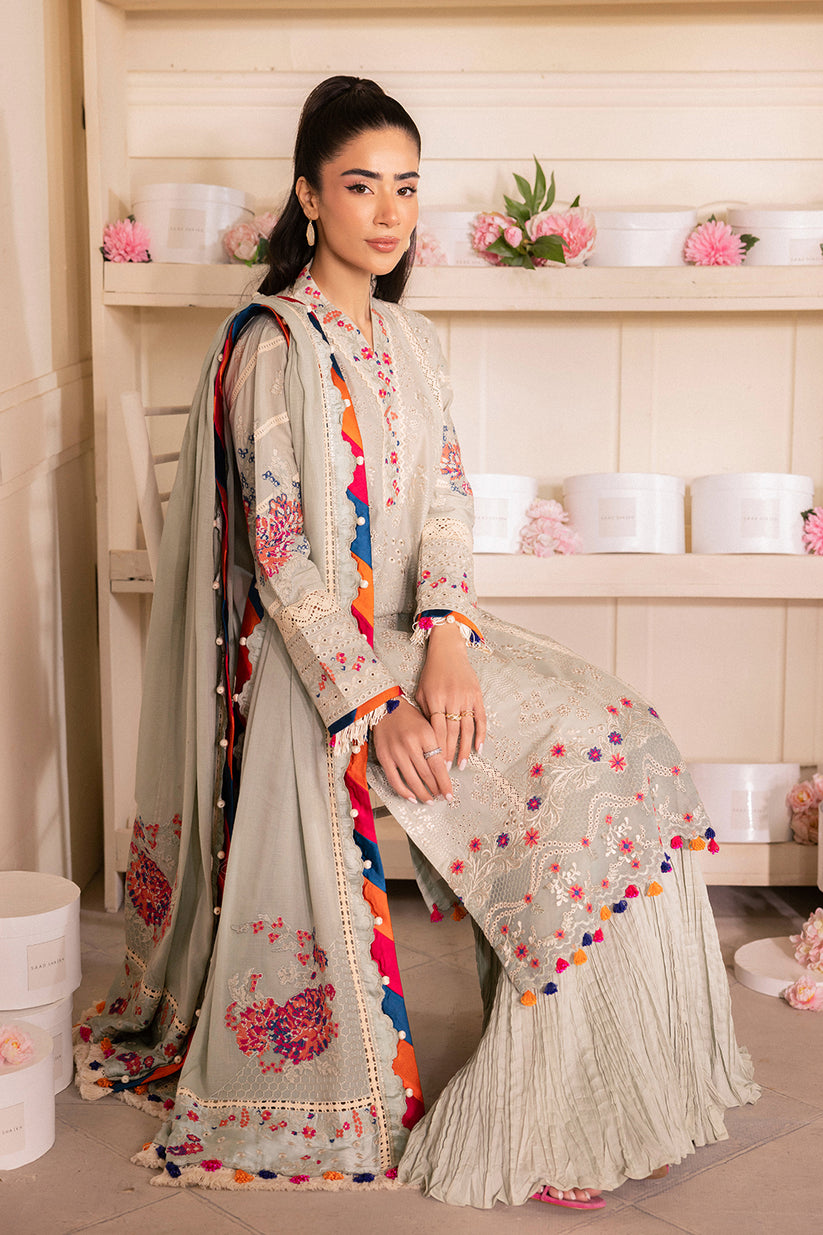 Saad Shaikh | LaAmour Luxury Lawn | Elara -  Saad Shaikh Luxury - Original Designer Dress - House of Maryam