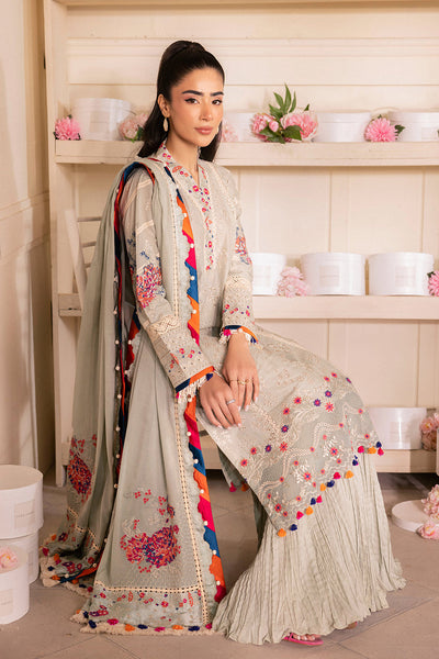Saad Shaikh | LaAmour Luxury Lawn | Elara -  Saad Shaikh Luxury - Original Designer Dress - House of Maryam
