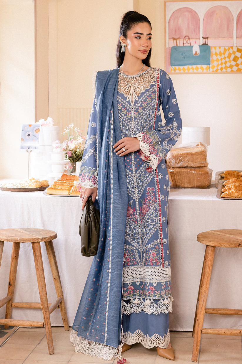 Saad Shaikh | LaAmour Luxury Lawn | Una by Designer Saad Shaikh - House of Maryam - Pakistani Designer Ethnic Wear in {{ shop.shopifyCountryName }}