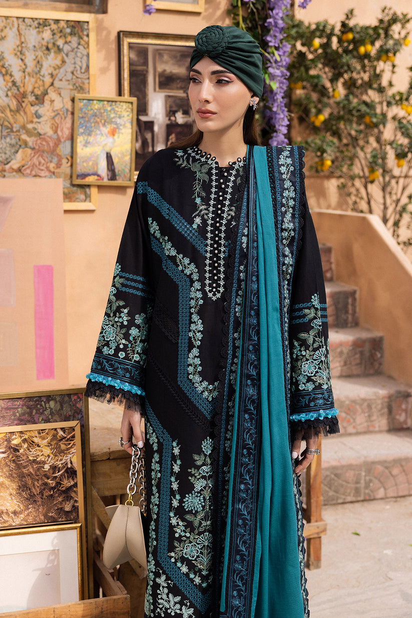 Saad Shaikh | LaAmour Luxury Lawn | Reh -  Saad Shaikh Luxury - Original Designer Dress - House of Maryam