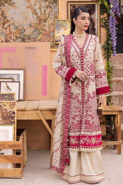 Saad Shaikh | LaAmour Luxury Lawn | Zena -  Saad Shaikh Luxury - Original Designer Dress - House of Maryam