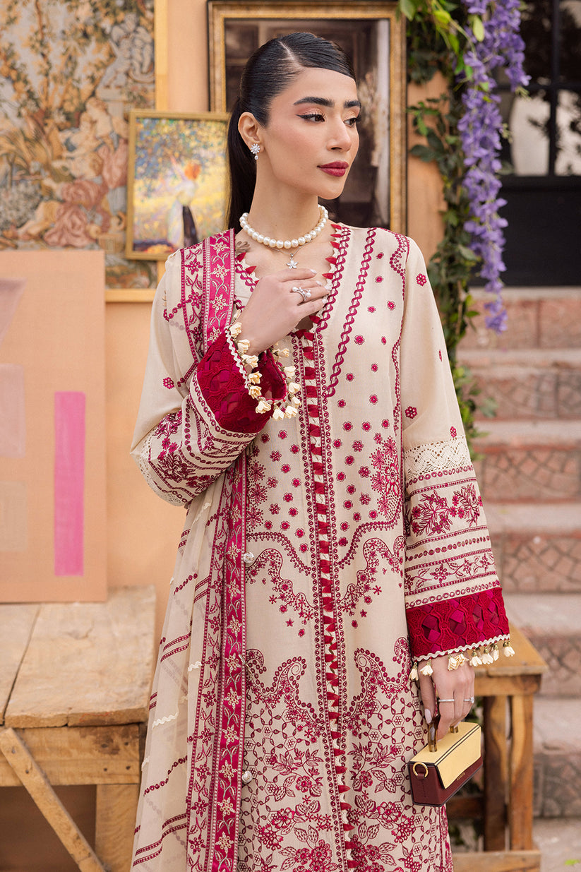 Saad Shaikh | LaAmour Luxury Lawn | Zena -  Saad Shaikh Luxury - Original Designer Dress - House of Maryam