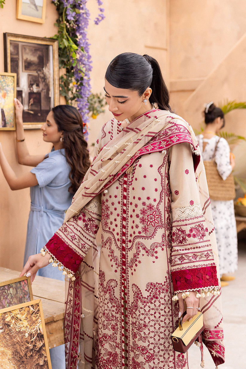Saad Shaikh | LaAmour Luxury Lawn | Zena -  Saad Shaikh Luxury - Original Designer Dress - House of Maryam