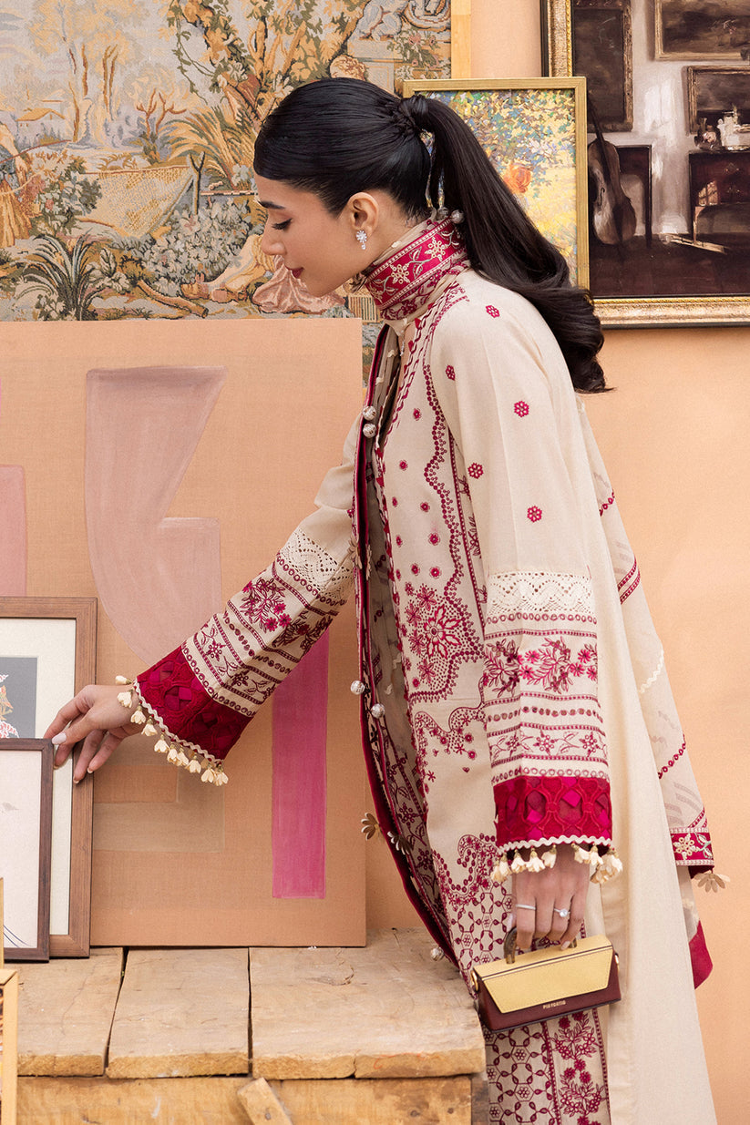 Saad Shaikh | LaAmour Luxury Lawn | Zena -  Saad Shaikh Luxury - Original Designer Dress - House of Maryam