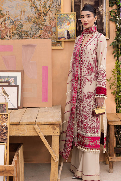 Saad Shaikh | LaAmour Luxury Lawn | Zena -  Saad Shaikh Luxury - Original Designer Dress - House of Maryam