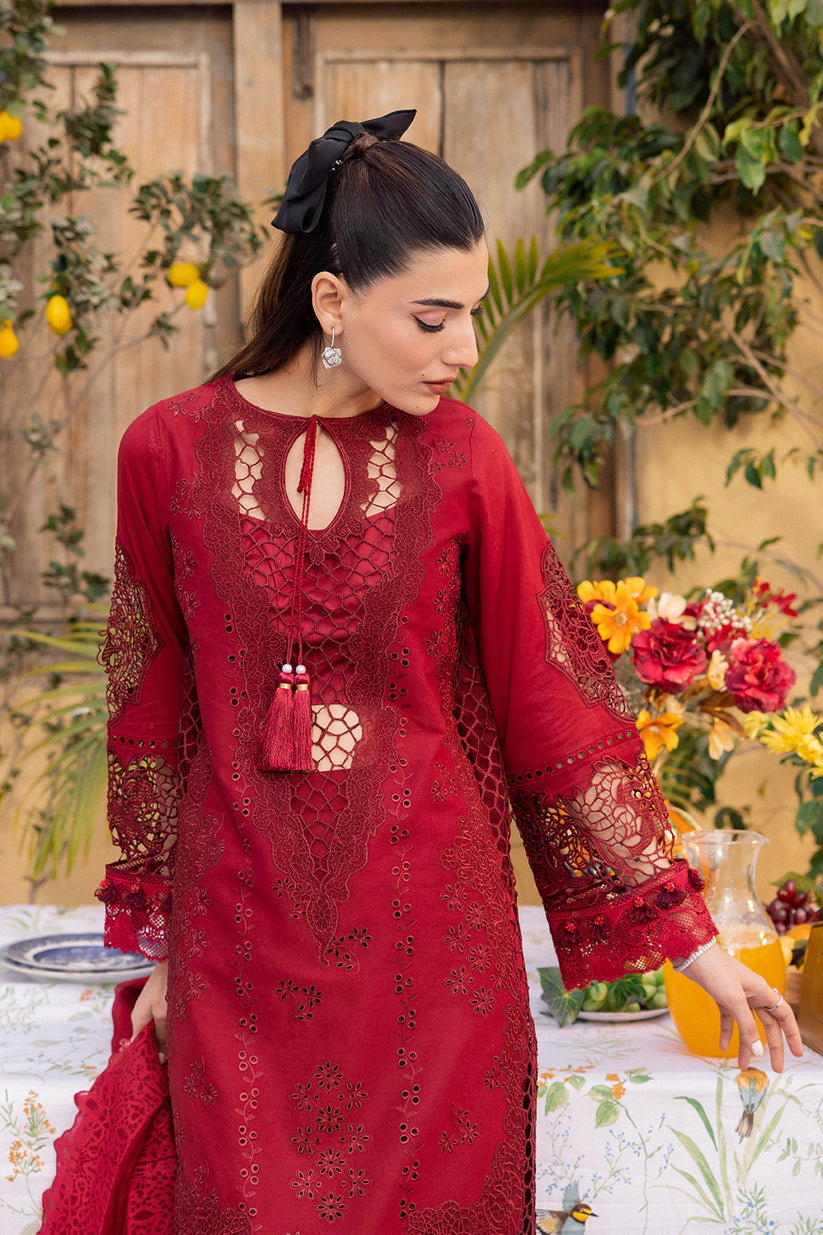 Saad Shaikh | LaAmour Luxury Lawn | Rose -  Saad Shaikh Luxury - Original Designer Dress - House of Maryam