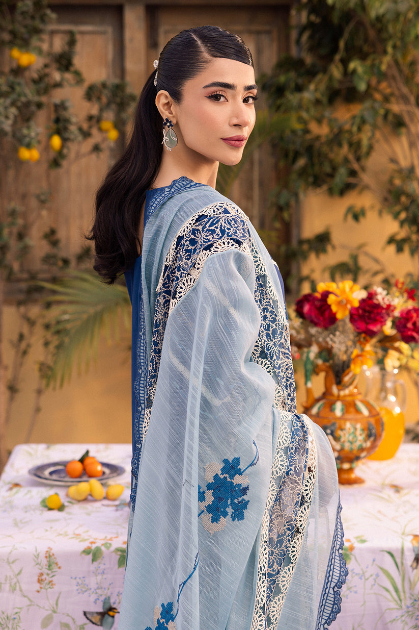 Saad Shaikh | LaAmour Luxury Lawn | Noa -  Saad Shaikh Luxury - Original Designer Dress - House of Maryam