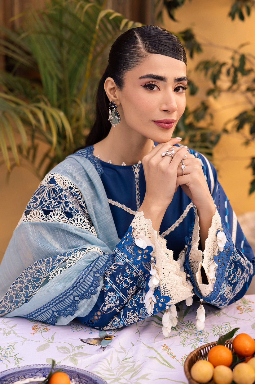 Saad Shaikh | LaAmour Luxury Lawn | Noa -  Saad Shaikh Luxury - Original Designer Dress - House of Maryam