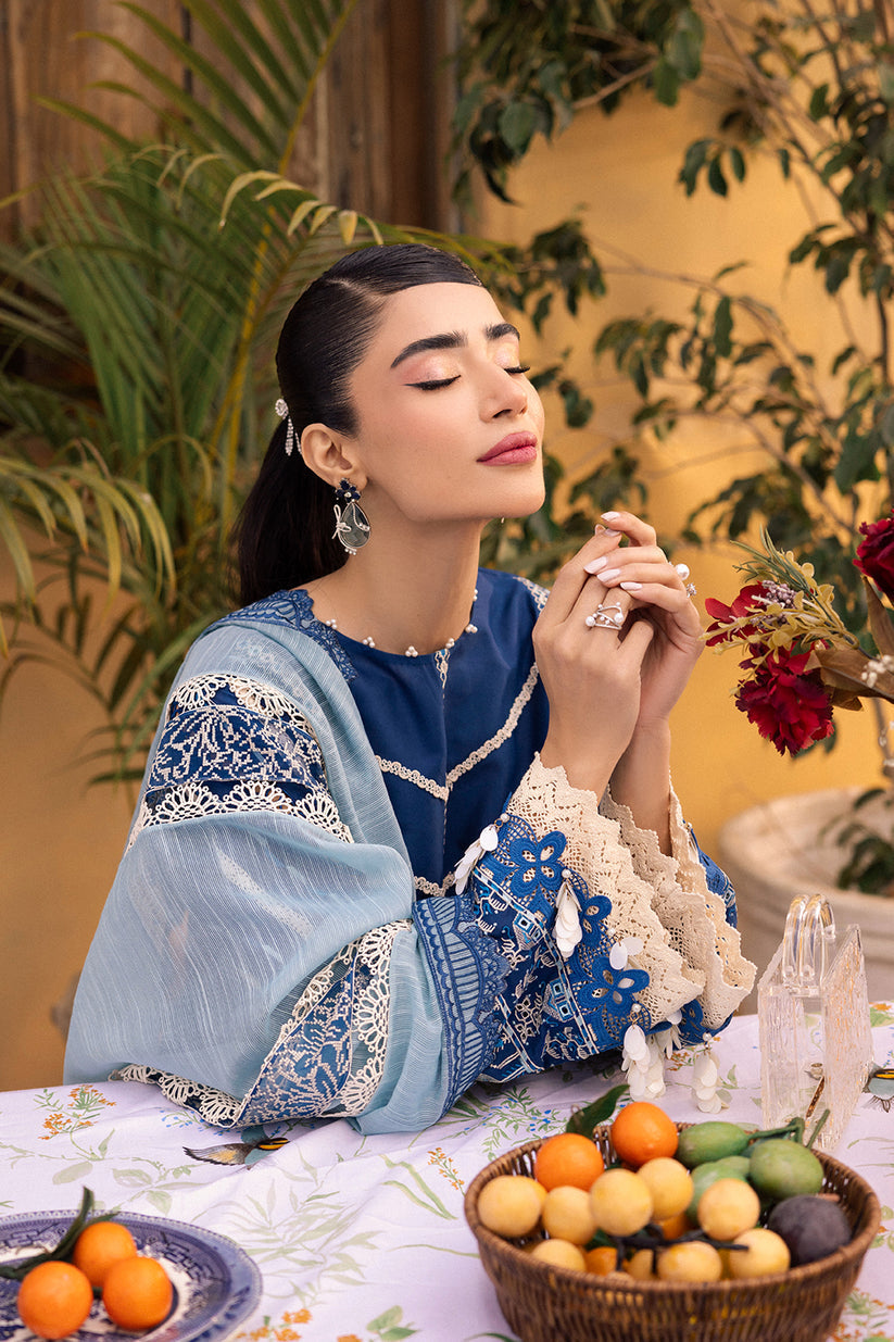 Saad Shaikh | LaAmour Luxury Lawn | Noa -  Saad Shaikh Luxury - Original Designer Dress - House of Maryam