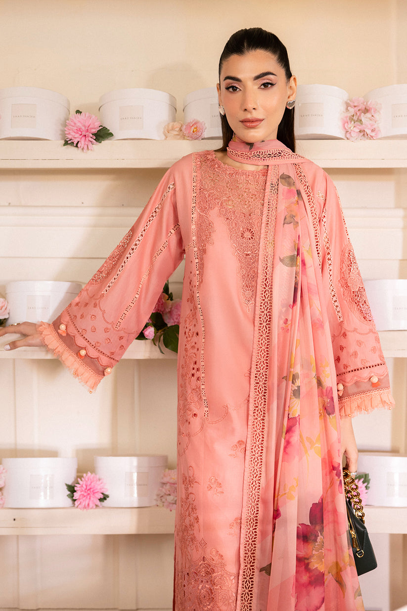 Saad Shaikh | LaAmour Luxury Lawn | Blossom -  Saad Shaikh Luxury - Original Designer Dress - House of Maryam