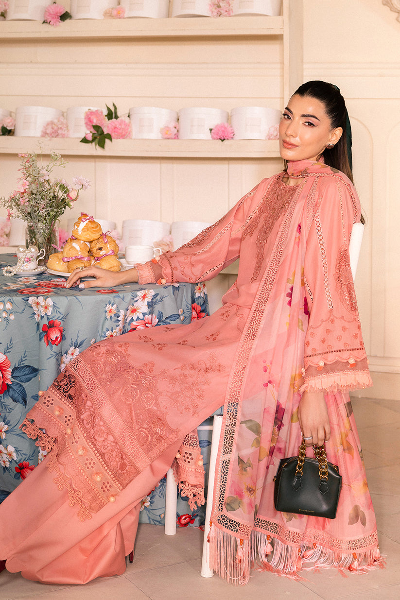 Saad Shaikh | LaAmour Luxury Lawn | Blossom by Designer Saad Shaikh - House of Maryam - Pakistani Designer Ethnic Wear in {{ shop.shopifyCountryName }}