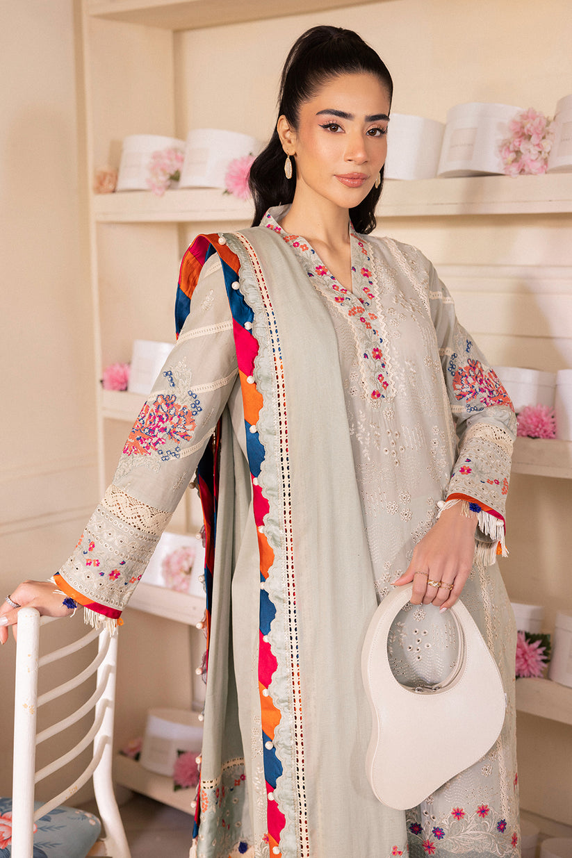 Saad Shaikh | LaAmour Luxury Lawn | Elara by Designer Saad Shaikh - House of Maryam - Pakistani Designer Ethnic Wear in {{ shop.shopifyCountryName }}