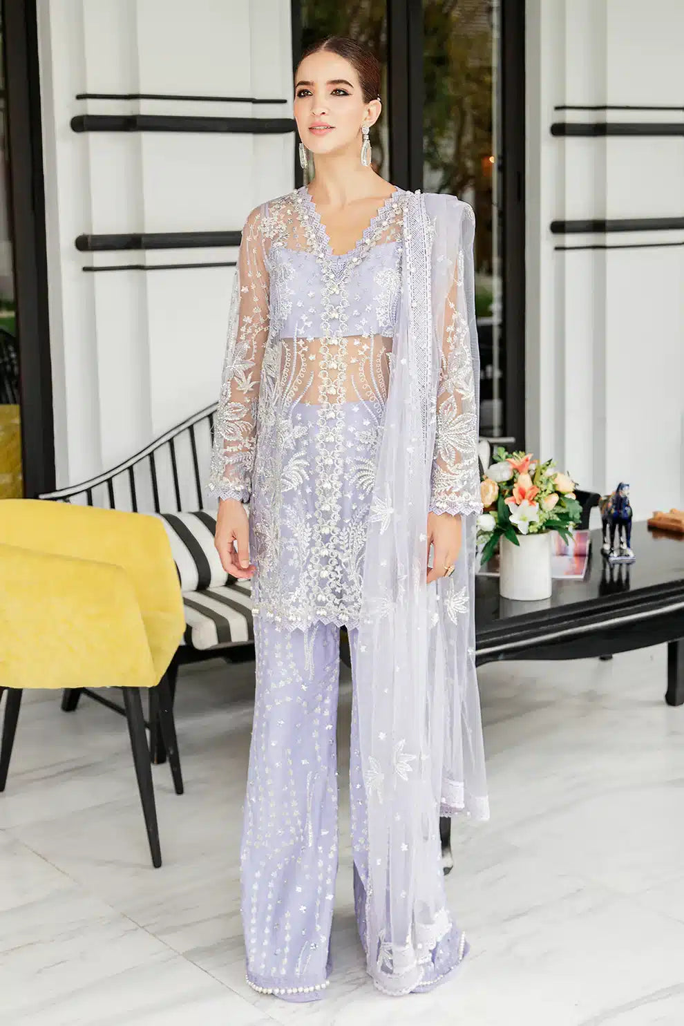 Saad Shaikh | Luminous Formals 23 | Zarin -  Saad Shaikh Formal -  House of Maryam