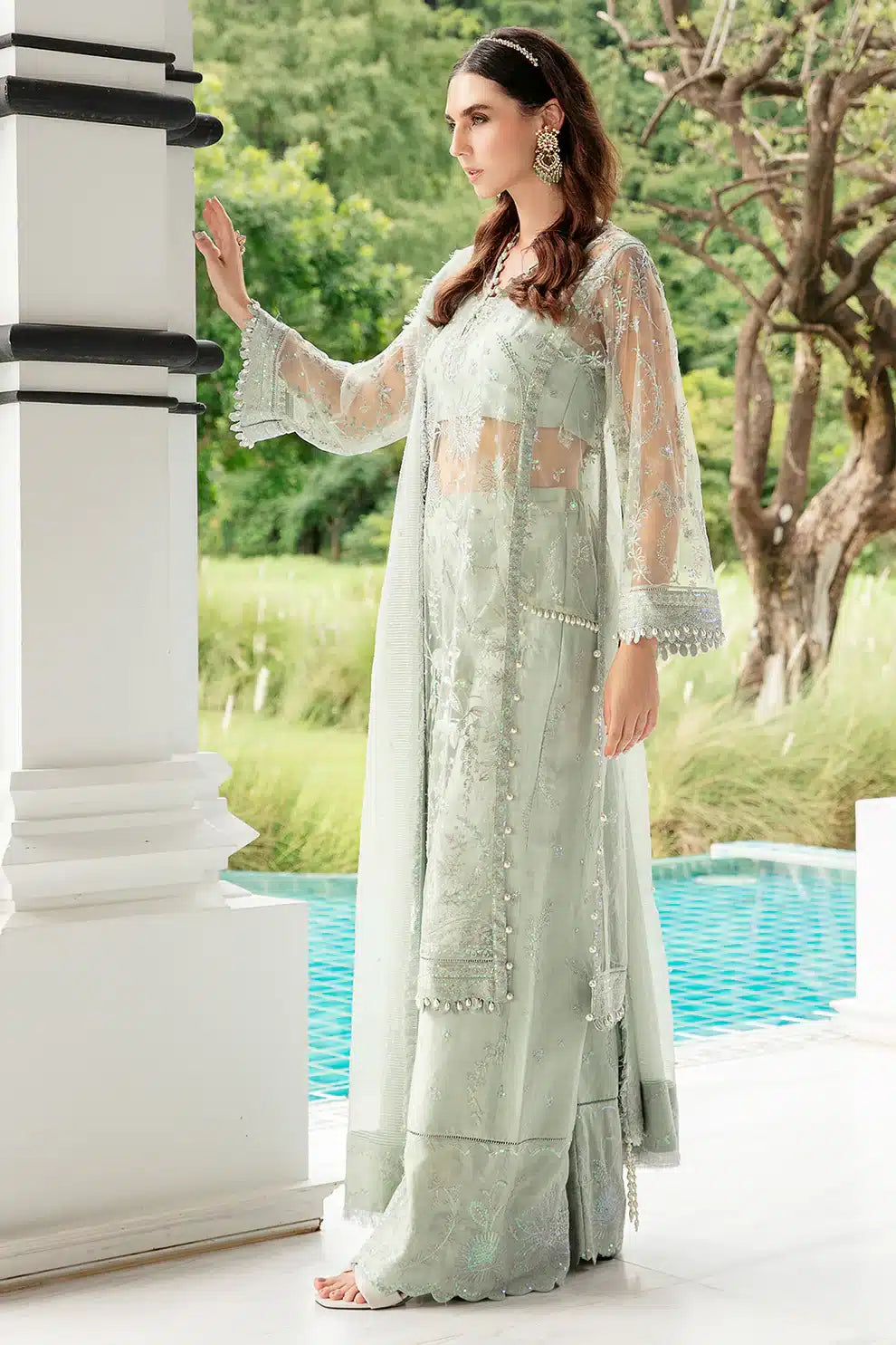 Saad Shaikh | Luminous Formals 23 | ELA -  Saad Shaikh Formal - Original Designer Dress - House of Maryam