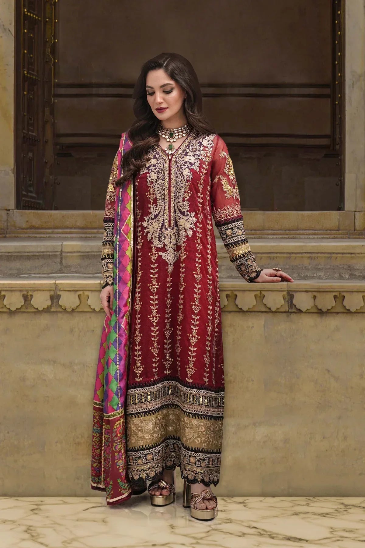 Sable Vogue | Festive Collection | FC-04 -  Sable Vogue Luxury - Original Designer Dress - House of Maryam
