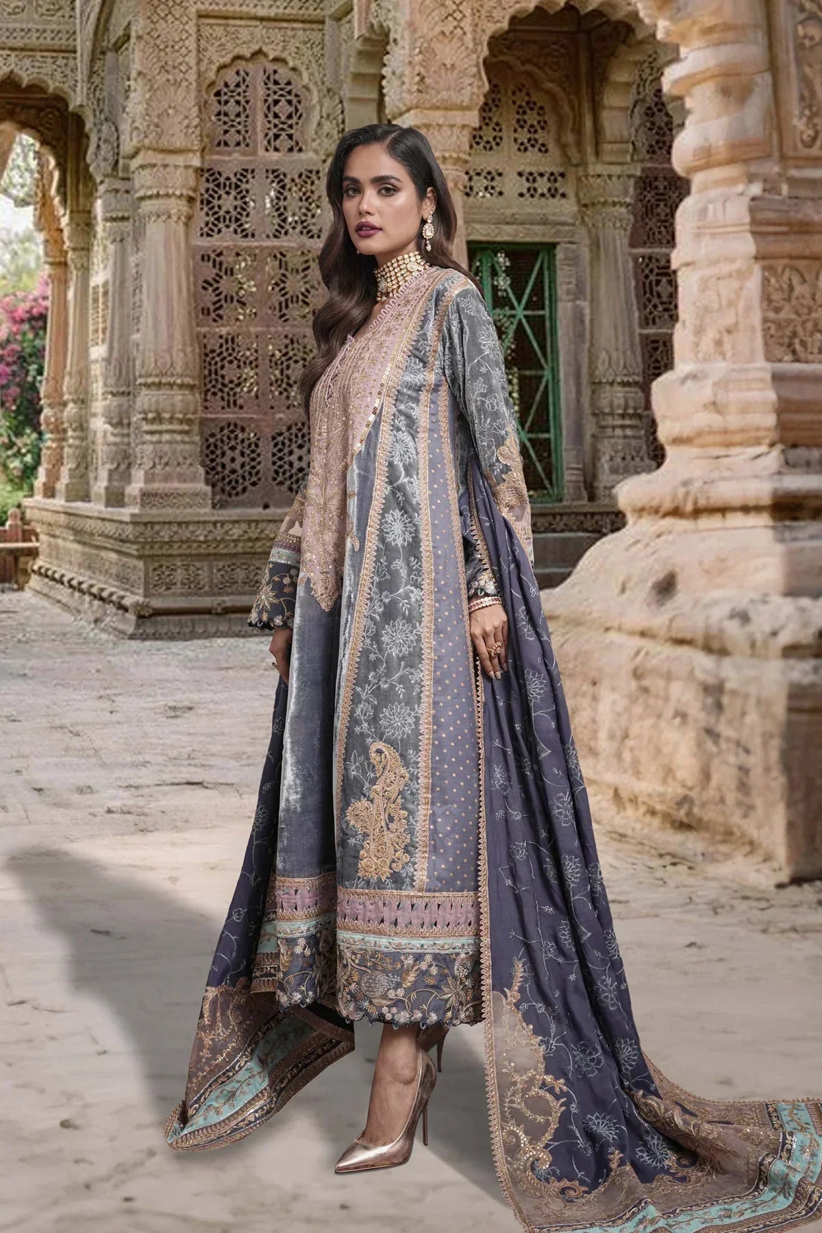 Sable Vogue | Festive Collection | FC-05 -  Sable Vogue Luxury - Original Designer Dress - House of Maryam