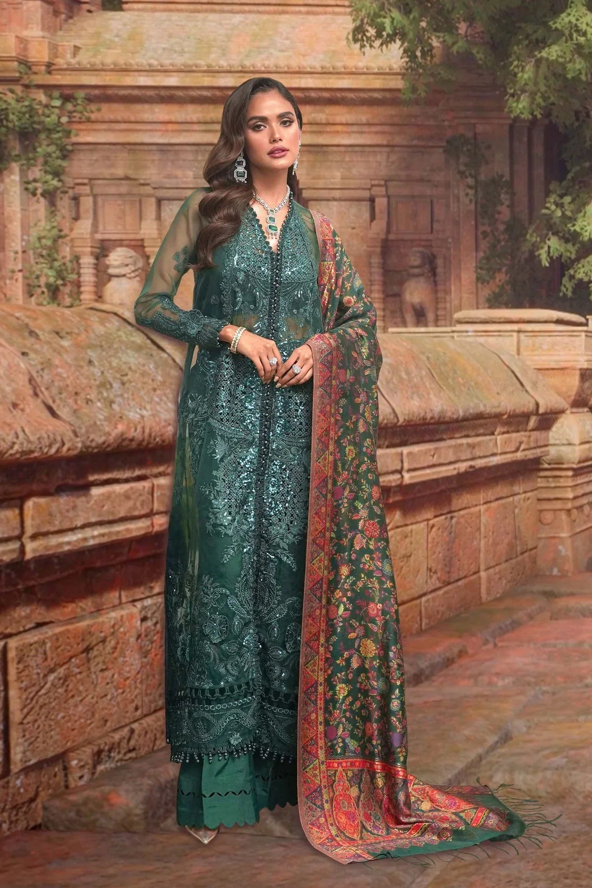 Sable Vogue | Festive Collection | FC-08 -  Sable Vogue Luxury - Original Designer Dress - House of Maryam