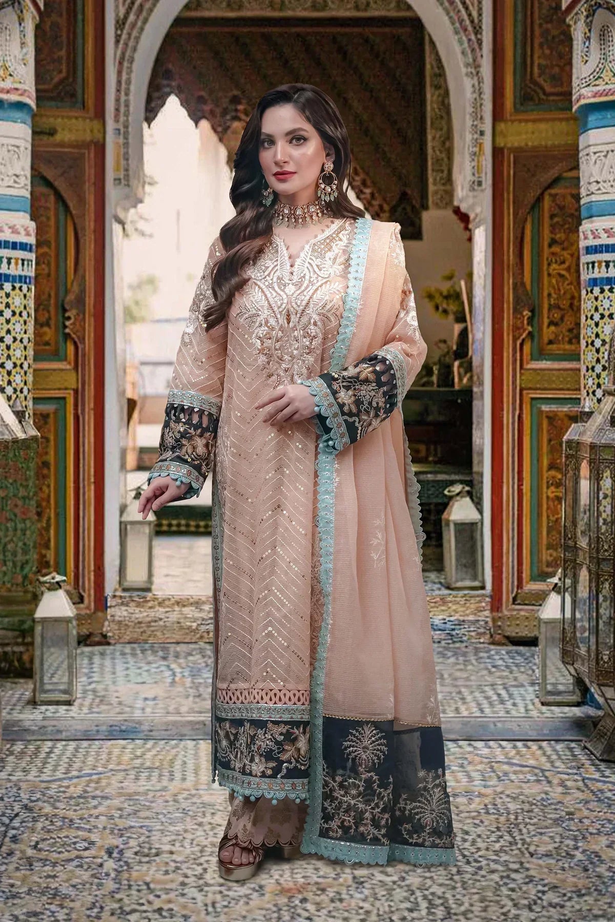 Sable Vogue | Festive Collection | FC-01 -  Sable Vogue Luxury - Original Designer Dress - House of Maryam