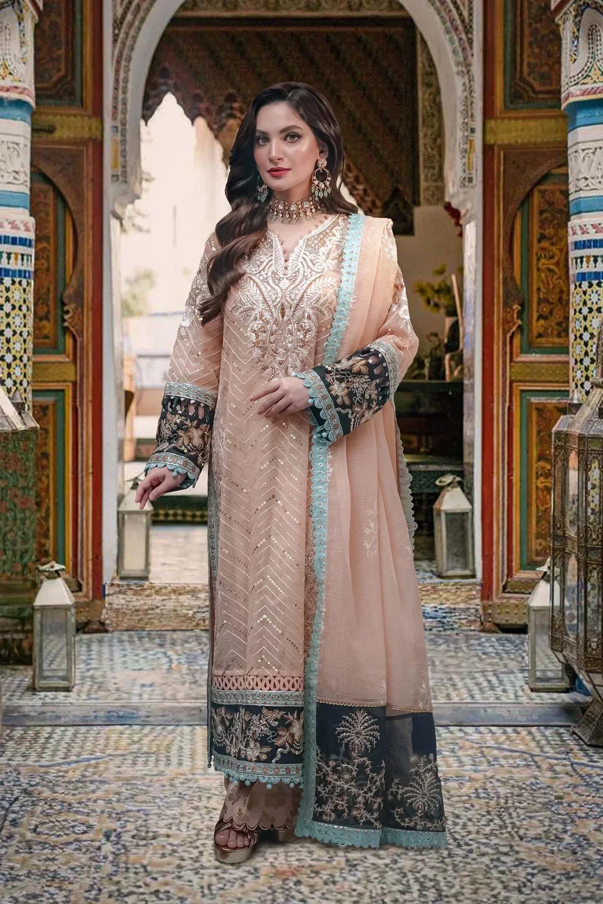 Sable Vogue | Festive Collection | FC-01 by Designer Sable Vogue - House of Maryam - Pakistani Designer Ethnic Wear in {{ shop.shopifyCountryName }}