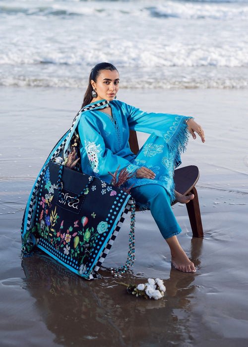 Sadaf Fawad Khan | Siraa Lawn 25 | Mystic Sea-Brand:Sadaf Fawad Khan-Type:Ladies Clothes-Sea Green-Lawn-House of Maryam- Buy in UK, USA