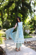 Noor by Saadia Asad | Luxury Chikankari Lawn24 | D2-A Geroze by Designer Noor by Saadia Asad - House of Maryam - Pakistani Designer Ethnic Wear in {{ shop.shopifyCountryName }}