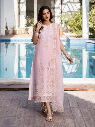 Izel | Mahveen Festive Lawn 25 | SAFA -  Izel Ladies Clothes - Original Designer Dress - House of Maryam