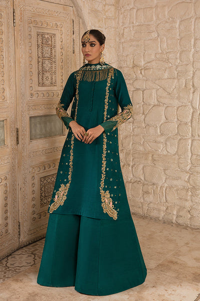 Saffron | Persia Wedding Collection | Emerald Elegance -  Saffron Formal - Original Designer Dress - House of Maryam