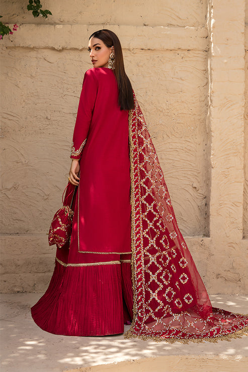 Saffron | Persia Wedding Collection | Rose Gold Satin -  Saffron Formal - Original Designer Dress - House of Maryam
